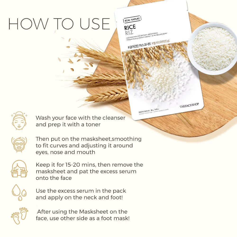 THE FACE SHOP SHEET MASK