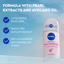 NIVEA Body Roll On (Pearl & Beauty)