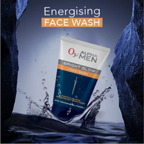 O3+ Alpha Men Bright Glow Face Wash