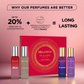Bella Vita Organic Be Iconic Long Lasting Perfume Gift Set For Woman