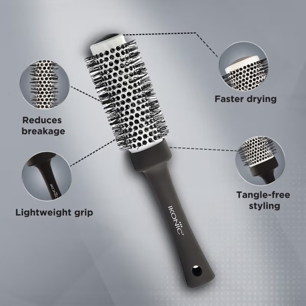 Ikonic Professional Blow Dry Brush (BDB32mm) Ceramic