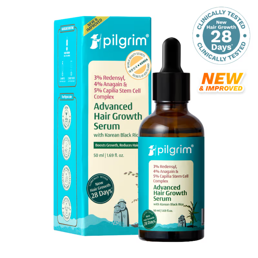 Pilgrim Redensyl & Anagain Advanced Hair Growth Serum