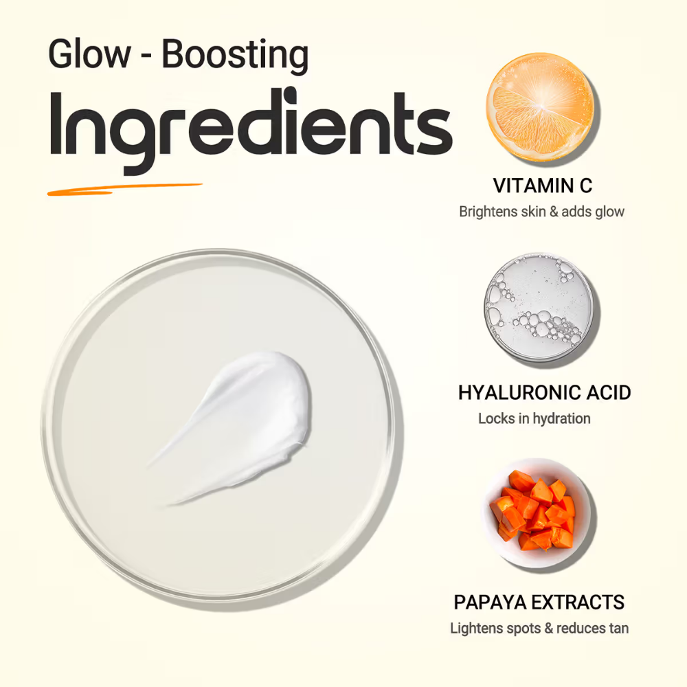 Aqualogica Glow + Papaya Vitamin C Duo