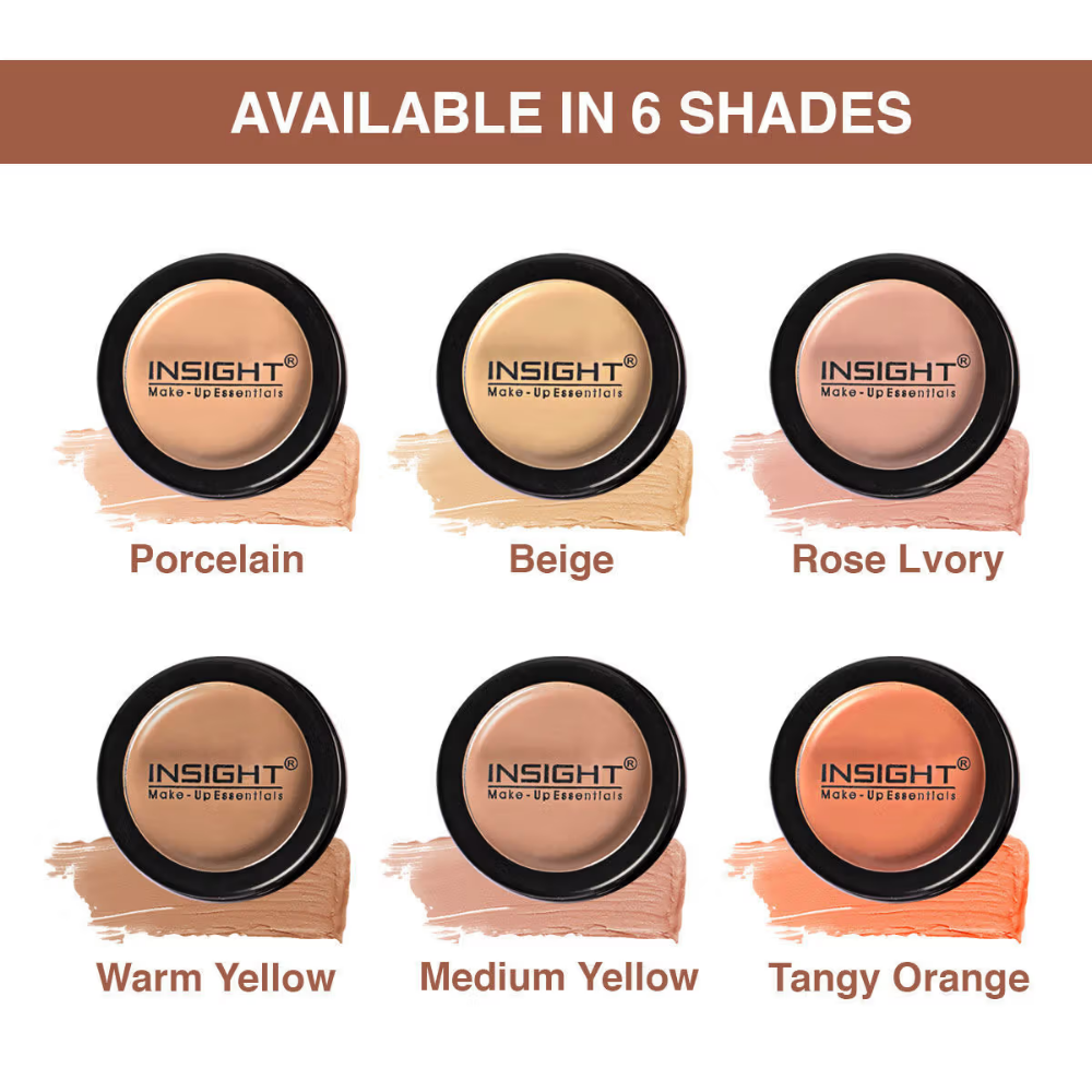 Insight Cosmetics Concealer, Buildabe Coverage With Long Lasting Formula