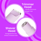 UrbanYog Dual Head Women Trimmer 2 in 1 Bikini And Body Hair Remover, Gentle Painless