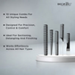 Ikonic Professional Hair Dressing Comb (Set Of 10)