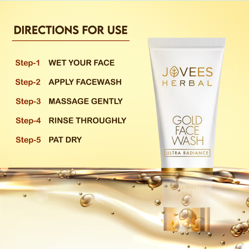 Jovees Ultra Radiance Gold Face Wash
