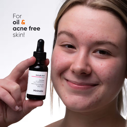 Minimalist 2% Salicylic Acid Face Serum For Blackheads & Whiteheads