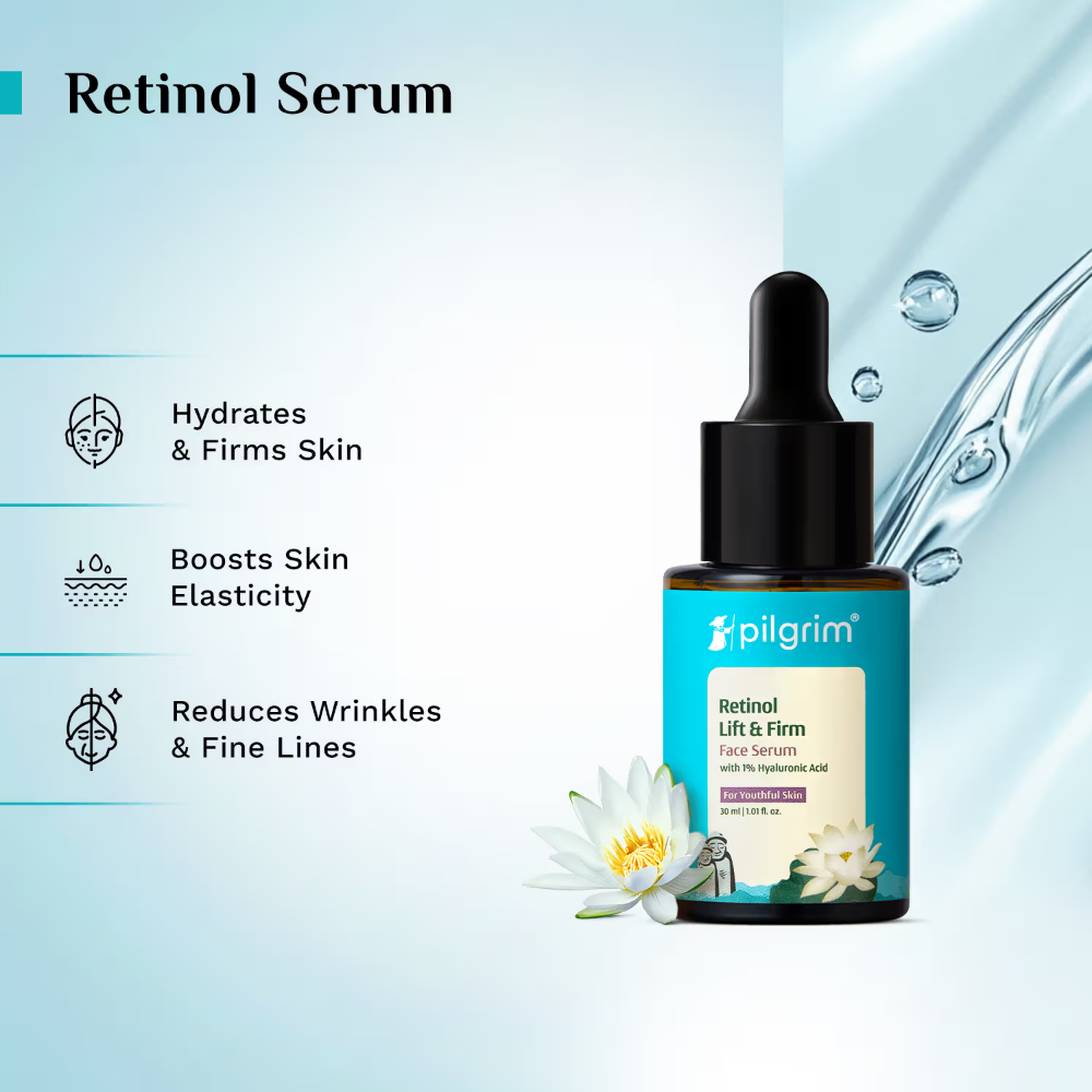 Pilgrim Retinol & Hyaluronic Acid Lift & Firm Serum