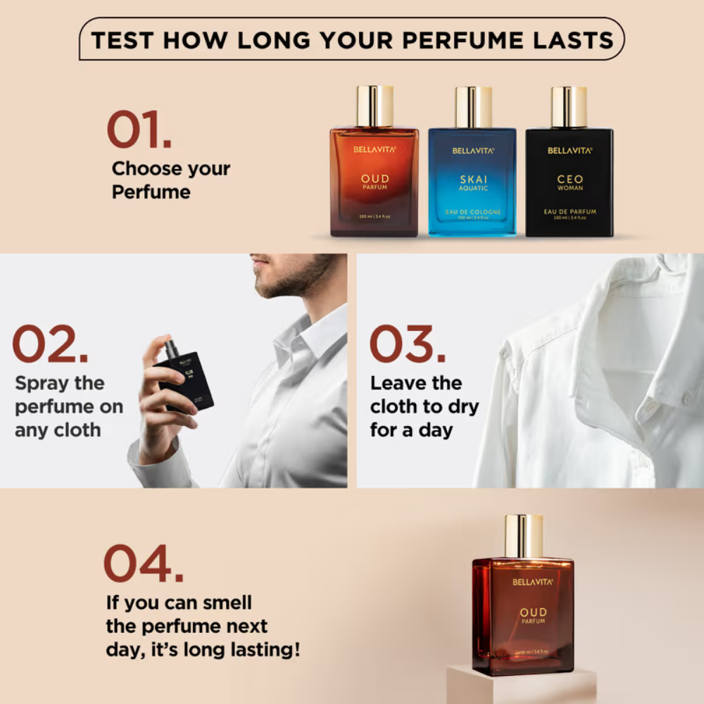 Bella Vita Oud Parfum Intense Unisex Perfume For Men & Women