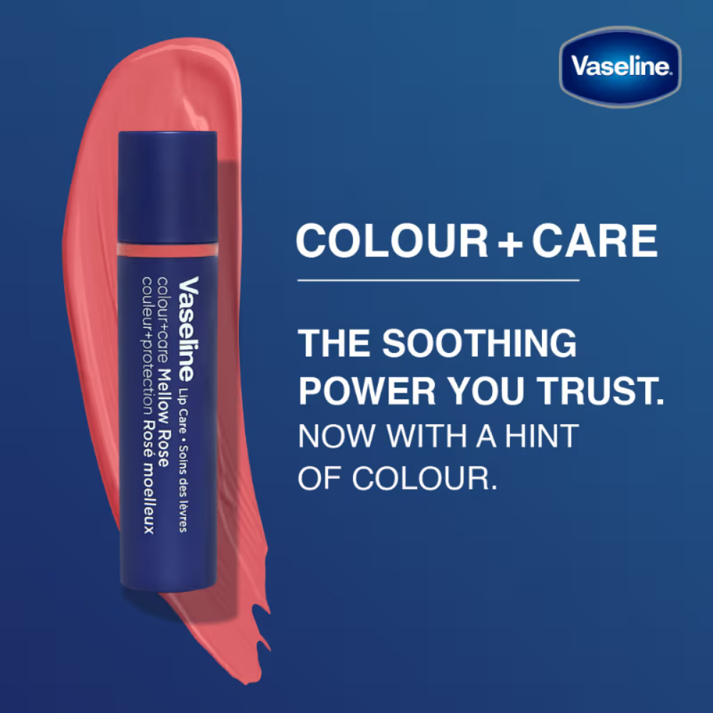 Vaseline Lip Care Colour + Care Tinted Lip Balm Stick