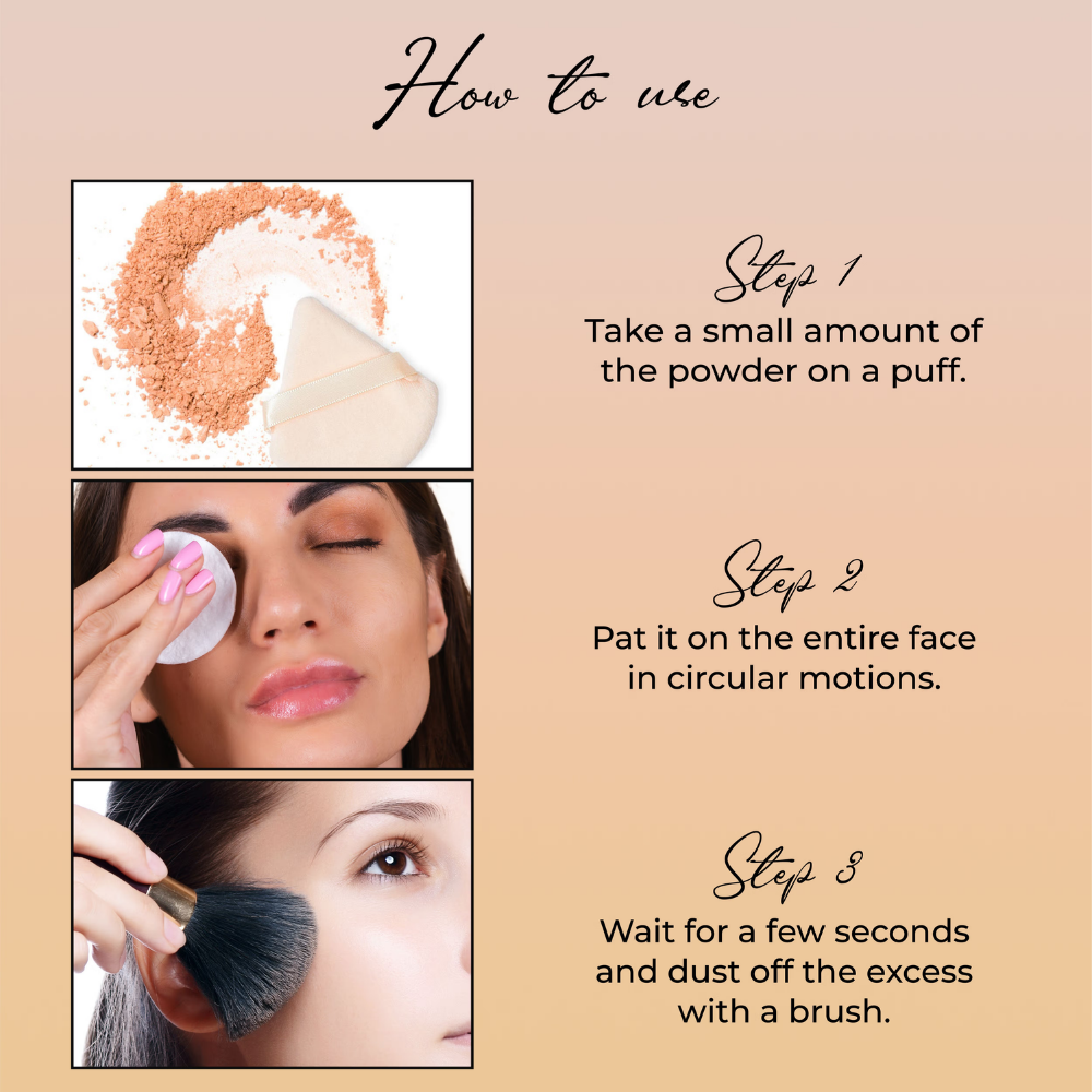 Insight Cosmetics Hd Finishing Loose Powder, Oil Control, Light Weight &Transferproof