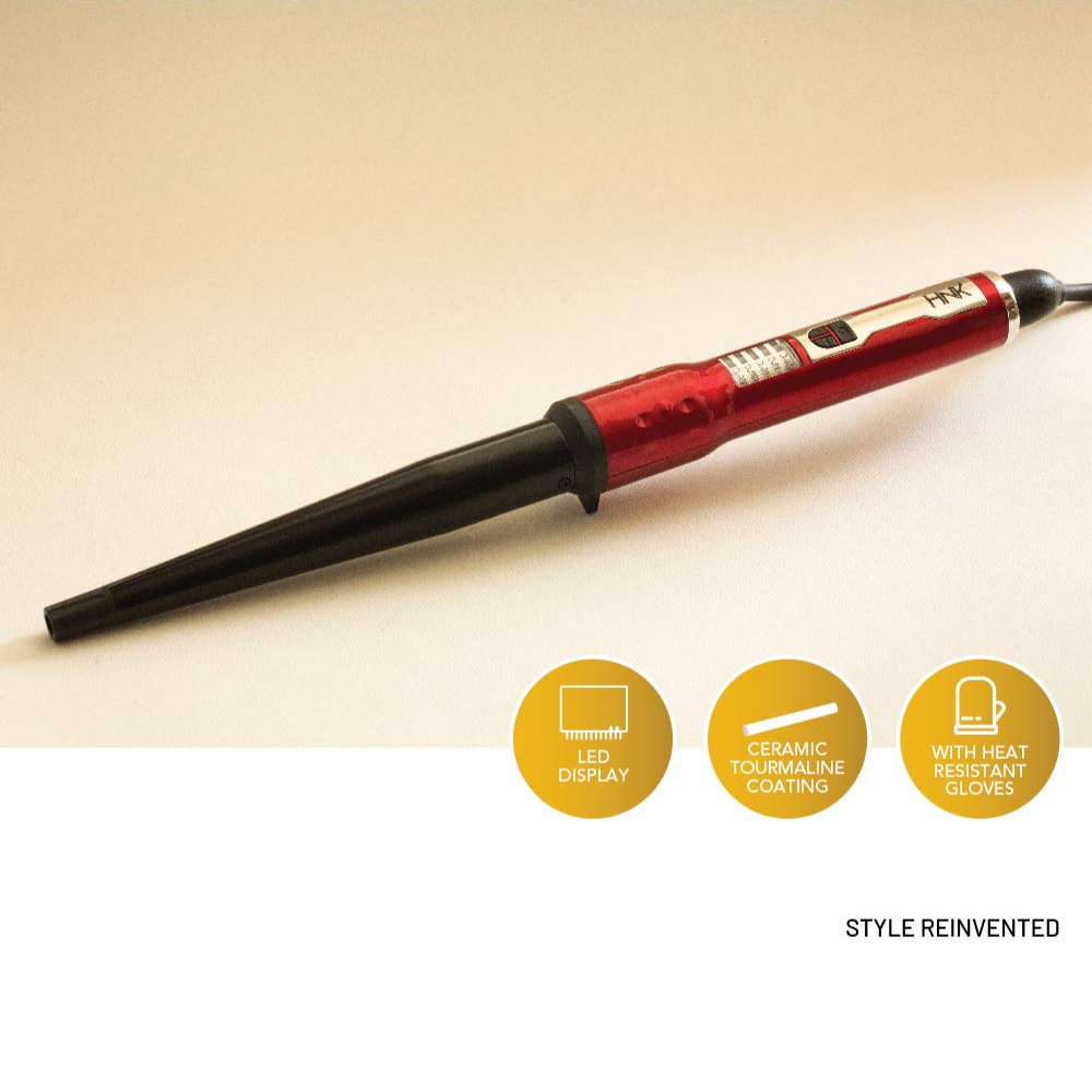 HNK Conical Tong Premium Curler