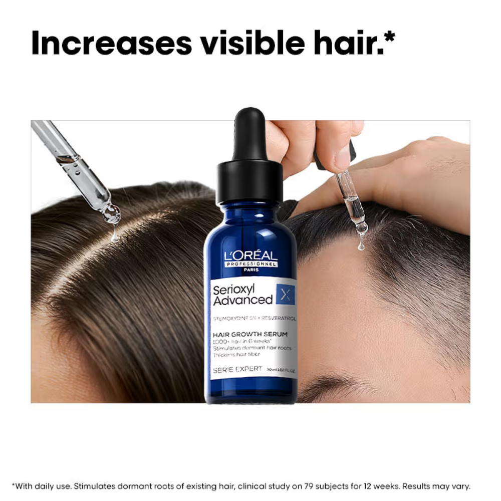 L'Oreal Professionnel Serioxyl Advanced Density Activator Leave-In Serum Combo - Pack Of 2