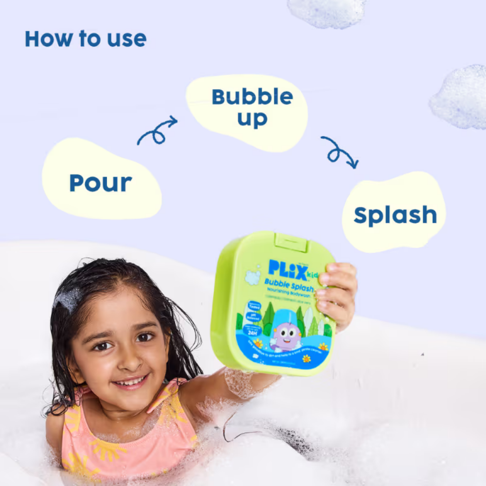 Plix Kids Bubble Splash Body Wash