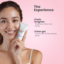 O3+ Brightening Face Wash with Cucumber & Aloe Vera Extract, All Skin Types