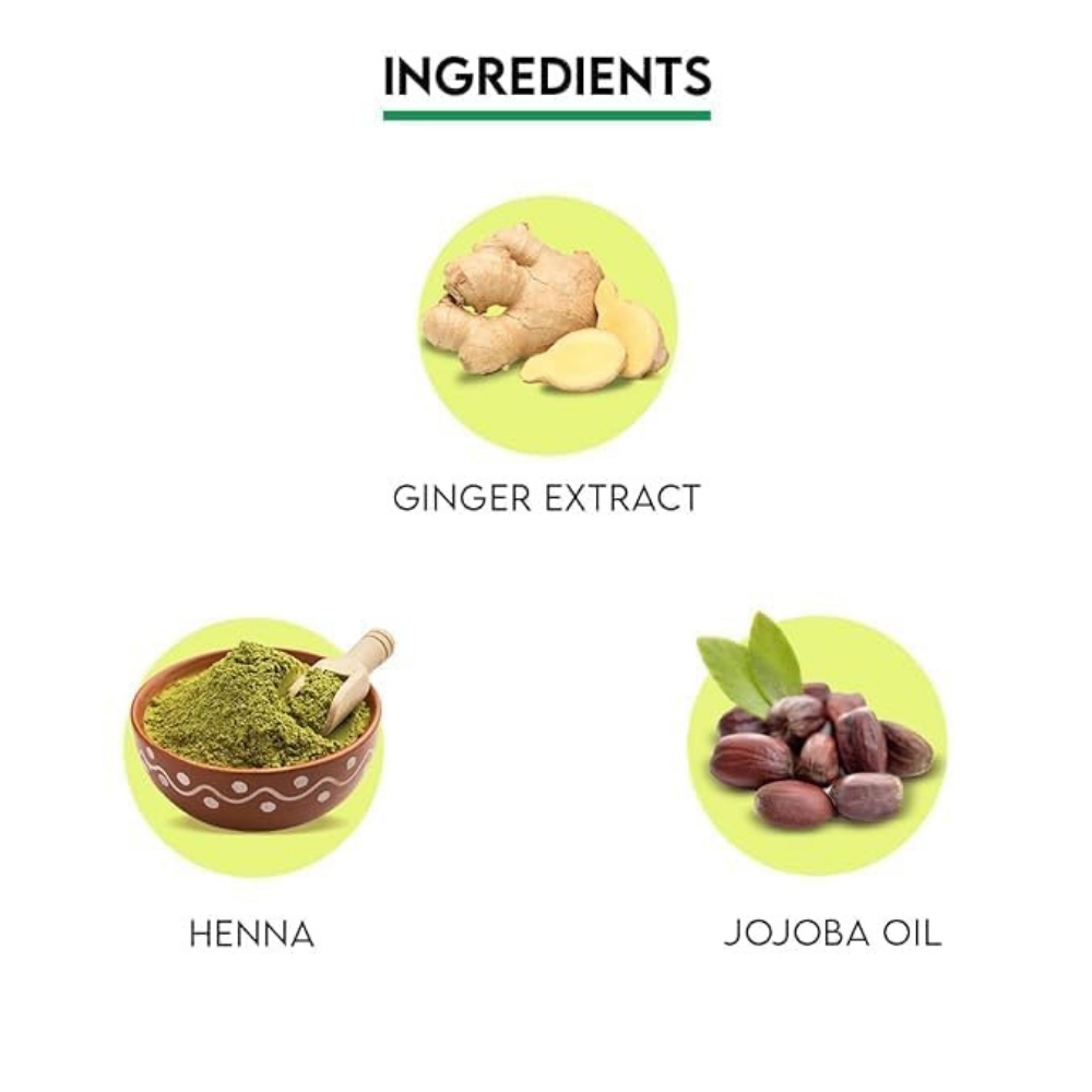 Jovees Herbal Henna & Brahmi Herbal Mehandi Hair Color For Strenthening Hair Roots And Volume