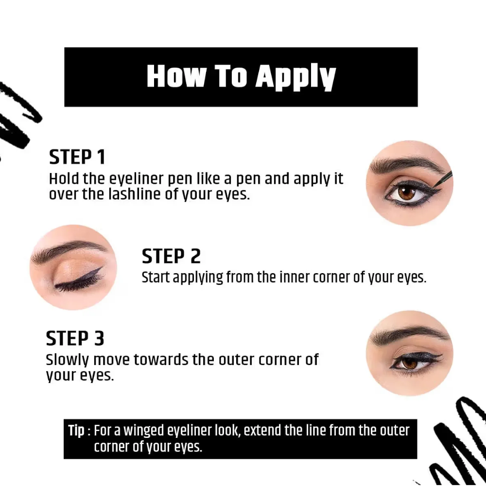 Insight Cosmetics Liner Express Eye Pen Matte Black