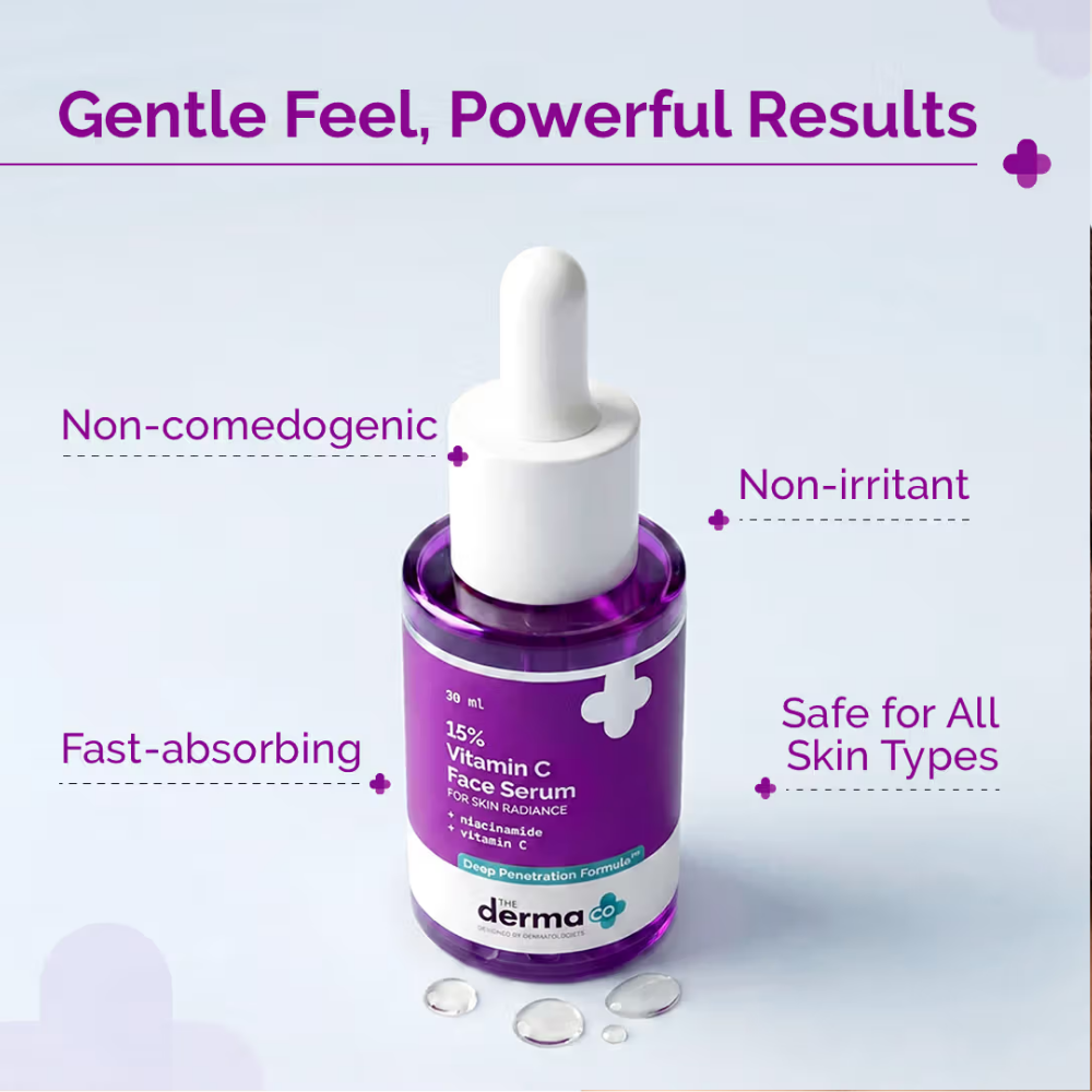 The Derma Co 15% Vitamin C Face Serum