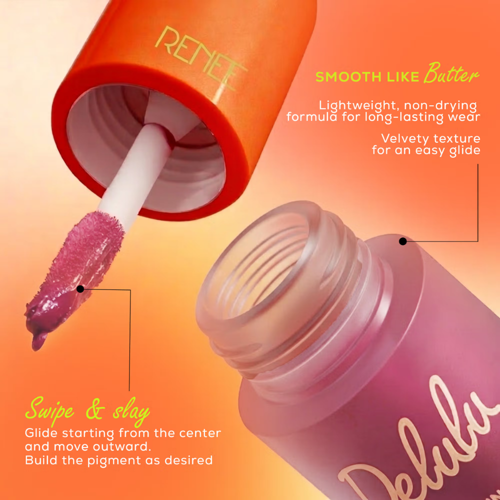 Renee Cosmetics Delulu Blurring Matte Liquid Lipstick