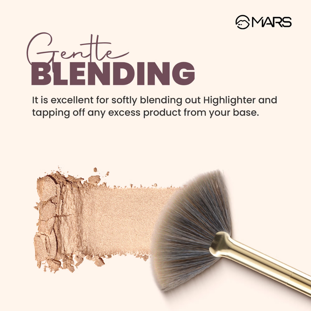 MARS Professional Fan Highlighting Brush