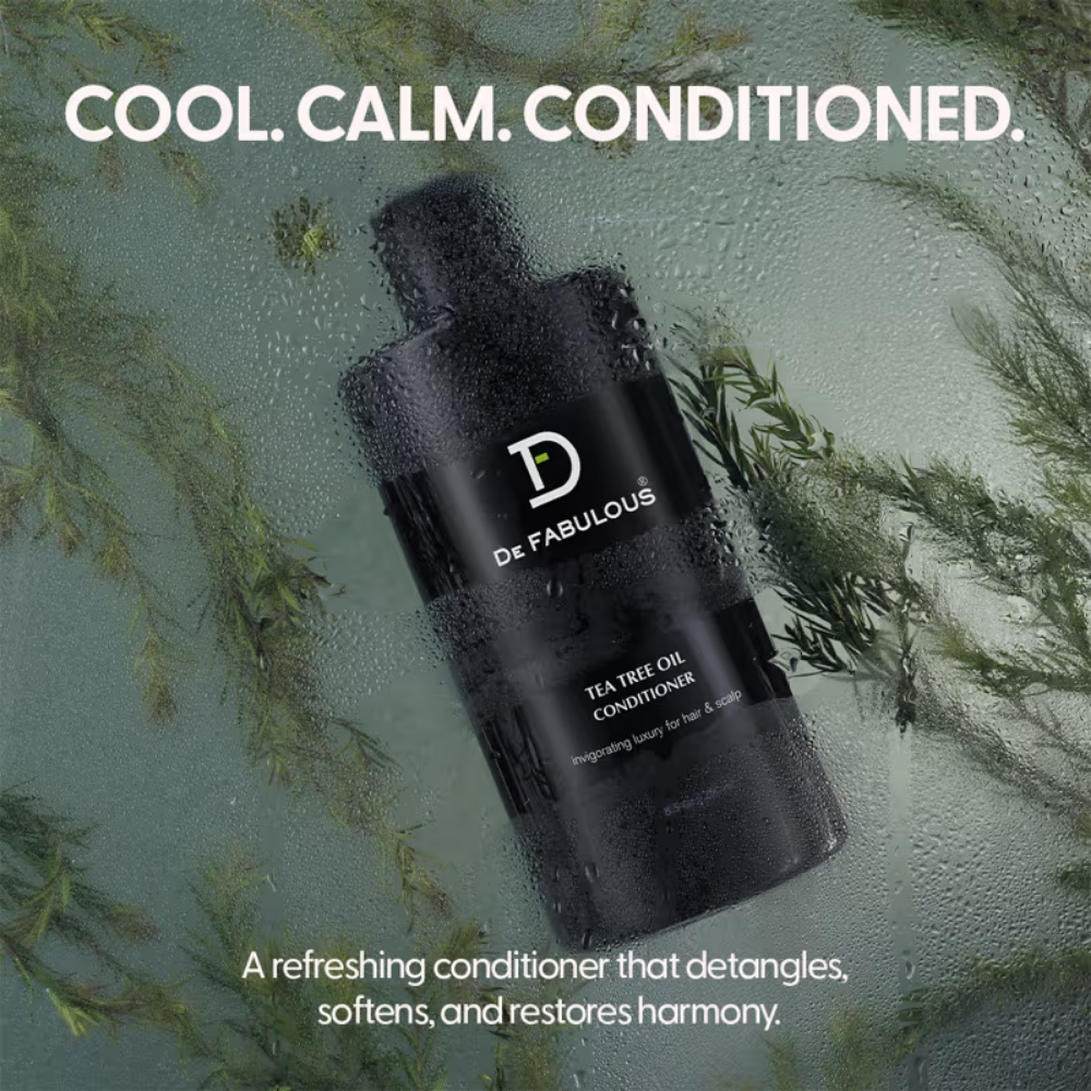 De Fabulous Tea Tree Oil Sulphate Free Conditioner For Scalp Health - All Hair Types