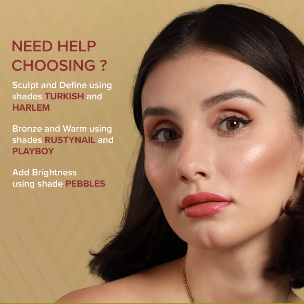 Daily Life Forever52 Essential Highlighter & Contour Powder Palette - BKS002