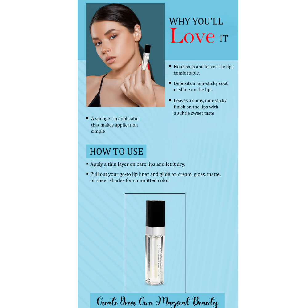Daily Life Forever52 Lip Primer | Long-Lasting Invisible Base for Smooth - FLP001