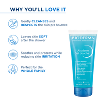 Atoderm Gel Douche Ultra Gentle Cleansing Gel With Niacinamide For 24H Hydration