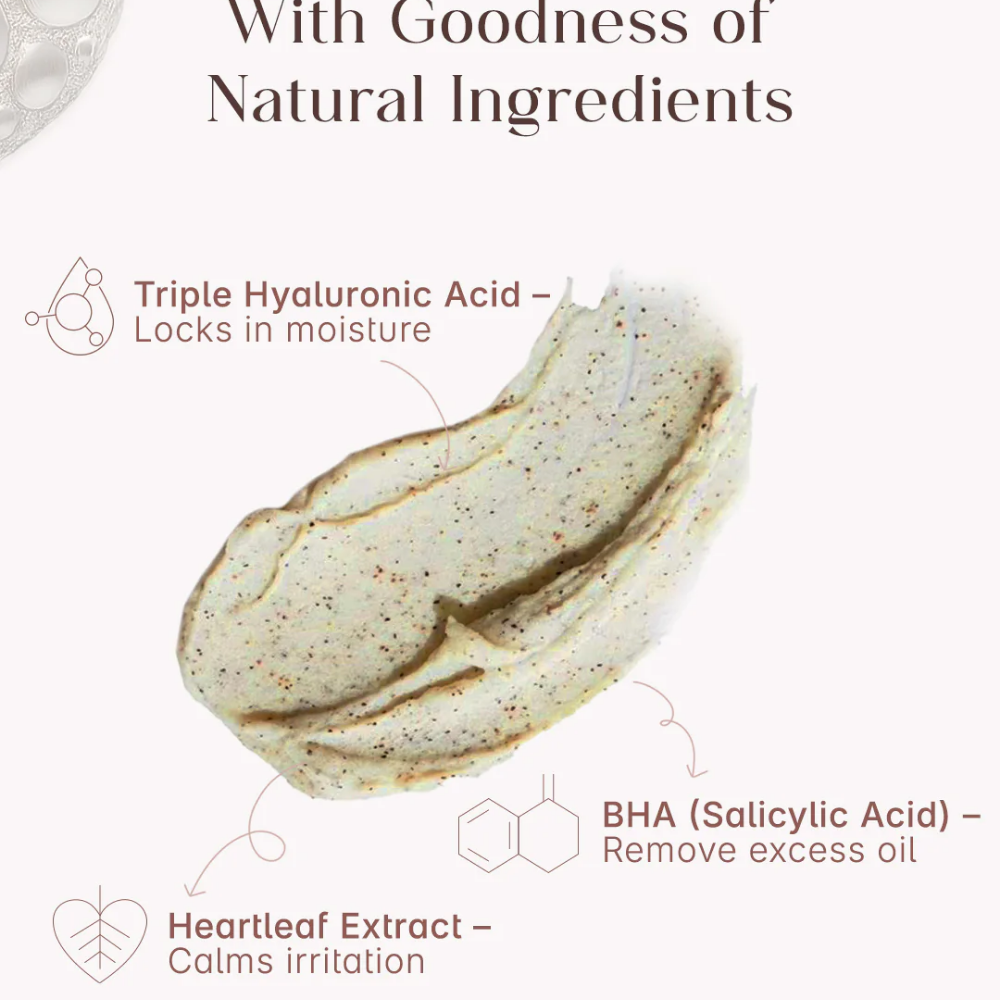 SEOULSKIN Heartleaf Pore Deep Cleansing Foam(heartleaf + BHA)