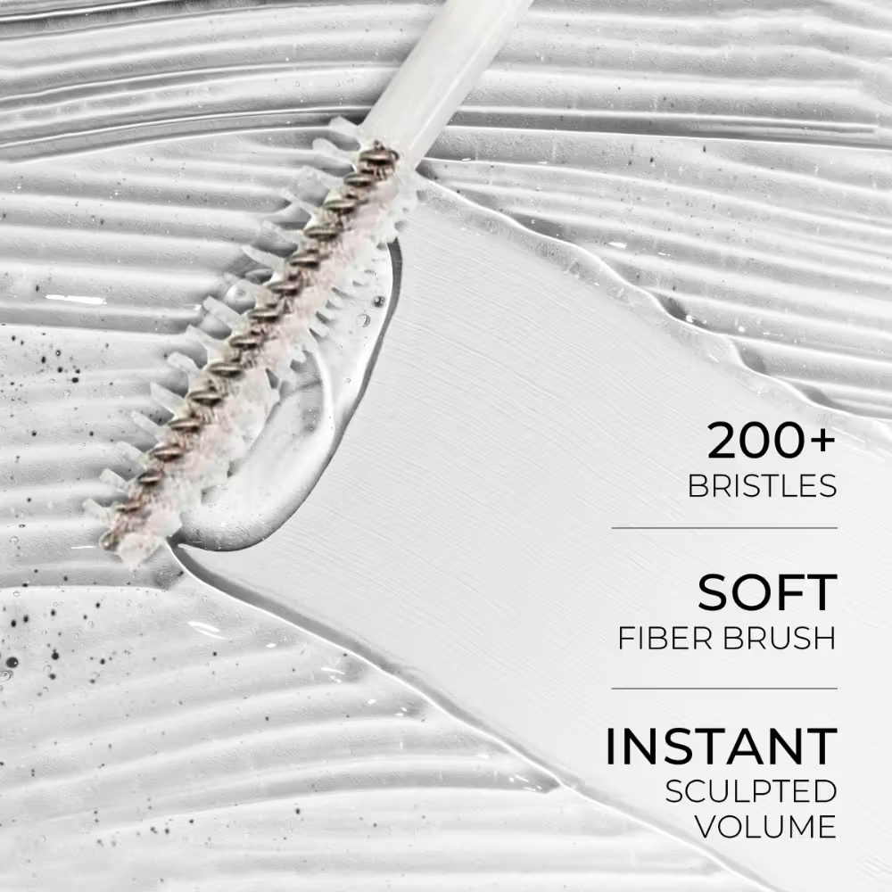 Insight Cosmetics Stay Real Transparent 2 In 1 Brow & Lash Mascara,Sweatproof Long Wear Formula - Transparent