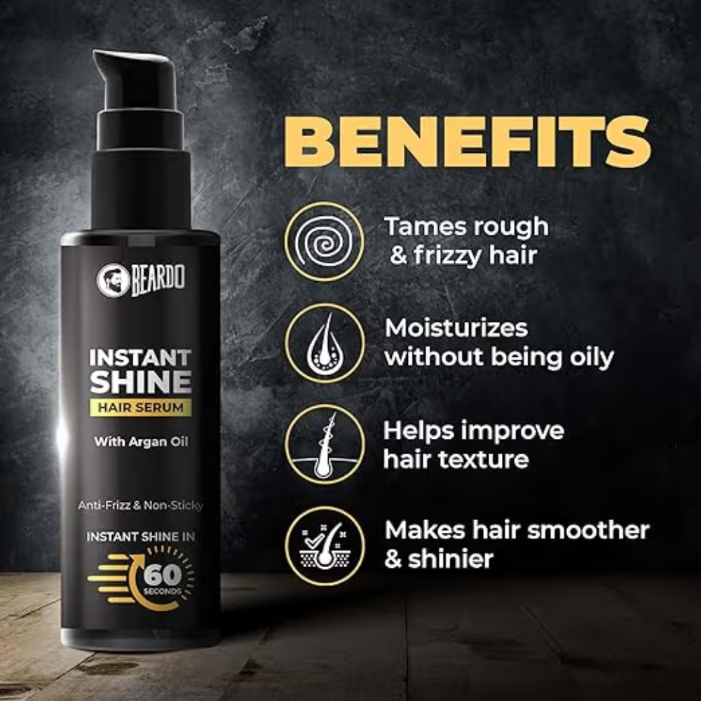 Beardo Instant Shine Hair Serum