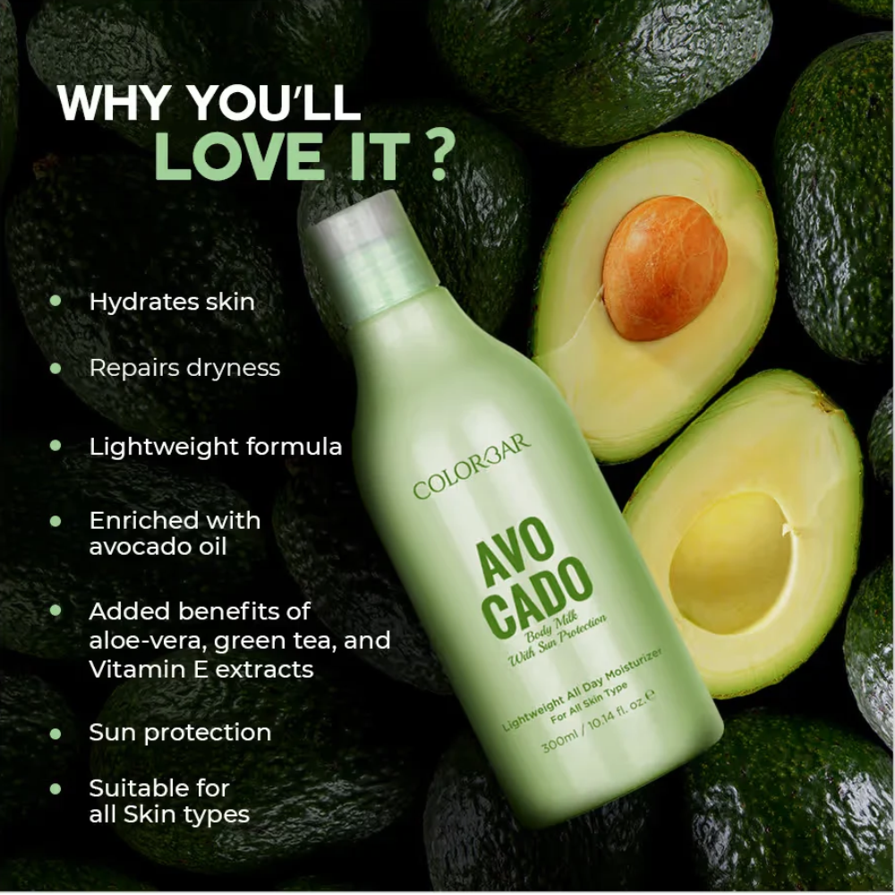 Colorbar Avocado Body Milk With Sun Protection