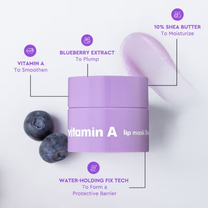 The Face Shop Vitamin Korean Mini Lip Sleeping Mask for Dark, Dry, Pigmented Lips
