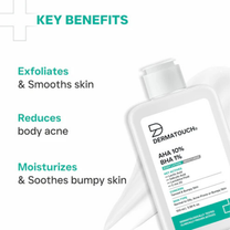 Dermatouch AHA 10% BHA 1% Body Lotion