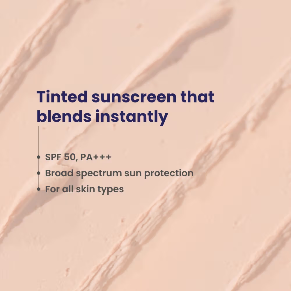 Re'equil Sheer Zinc Tinted Sunscreen Spf 50 Pa+++ 100% Mineral Sunscreen