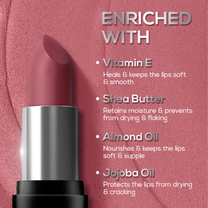 Renee Prime Matte Lipstick Long-Lasting, Creamy Matte, Non-Drying, Vitamin E