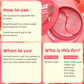 Plix Watermelon Hydrogel Under Eye Patches