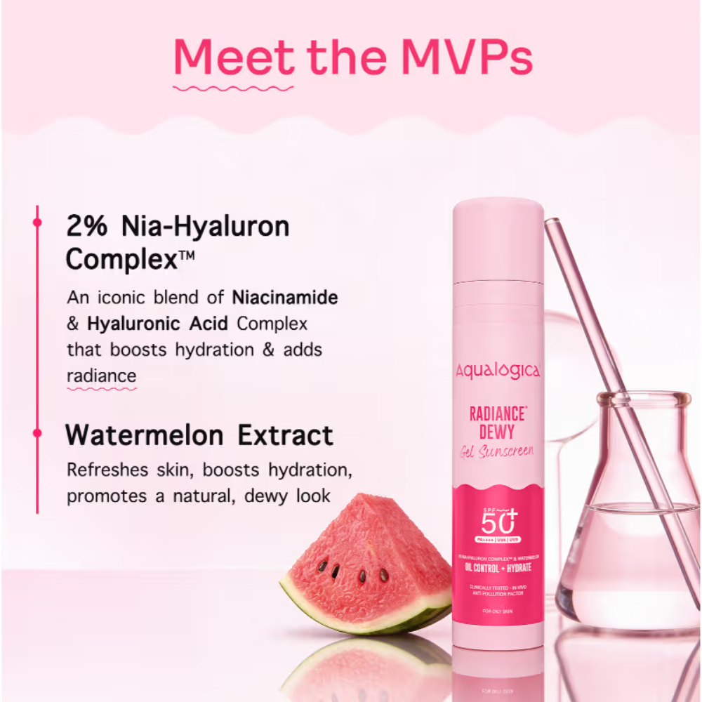 Aqualogica Radiance+ Dewy Sunscreen