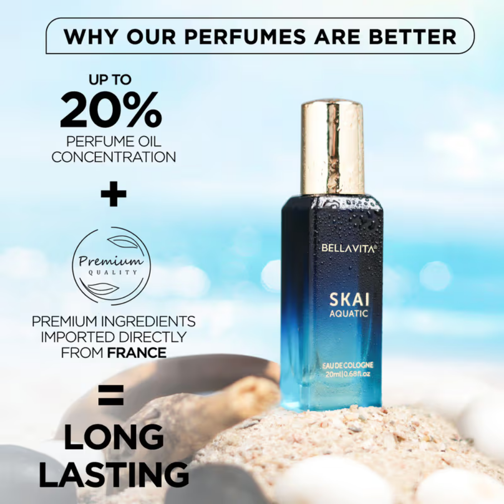 Bella Vita Skai Aquatic Unisex Eau De Cologne Perfume