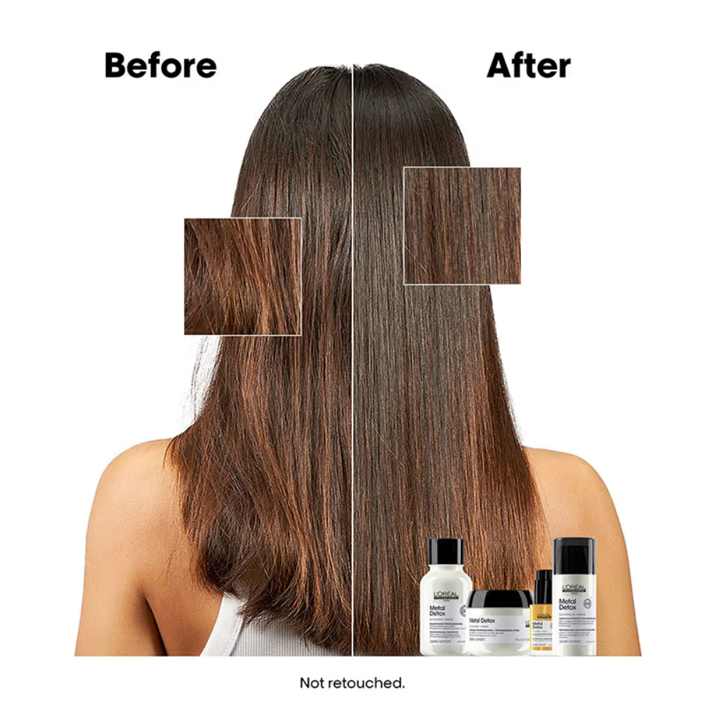 L’Oréal Professionnel Metal DX Sulfate-Free Cleansing Cream Shampoo, For 97% Less Hair Breakage
