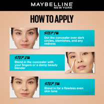 Maybelline New York Fit Me Concealer, Oil-free Liquid Concealer for Oily and Dry Skin