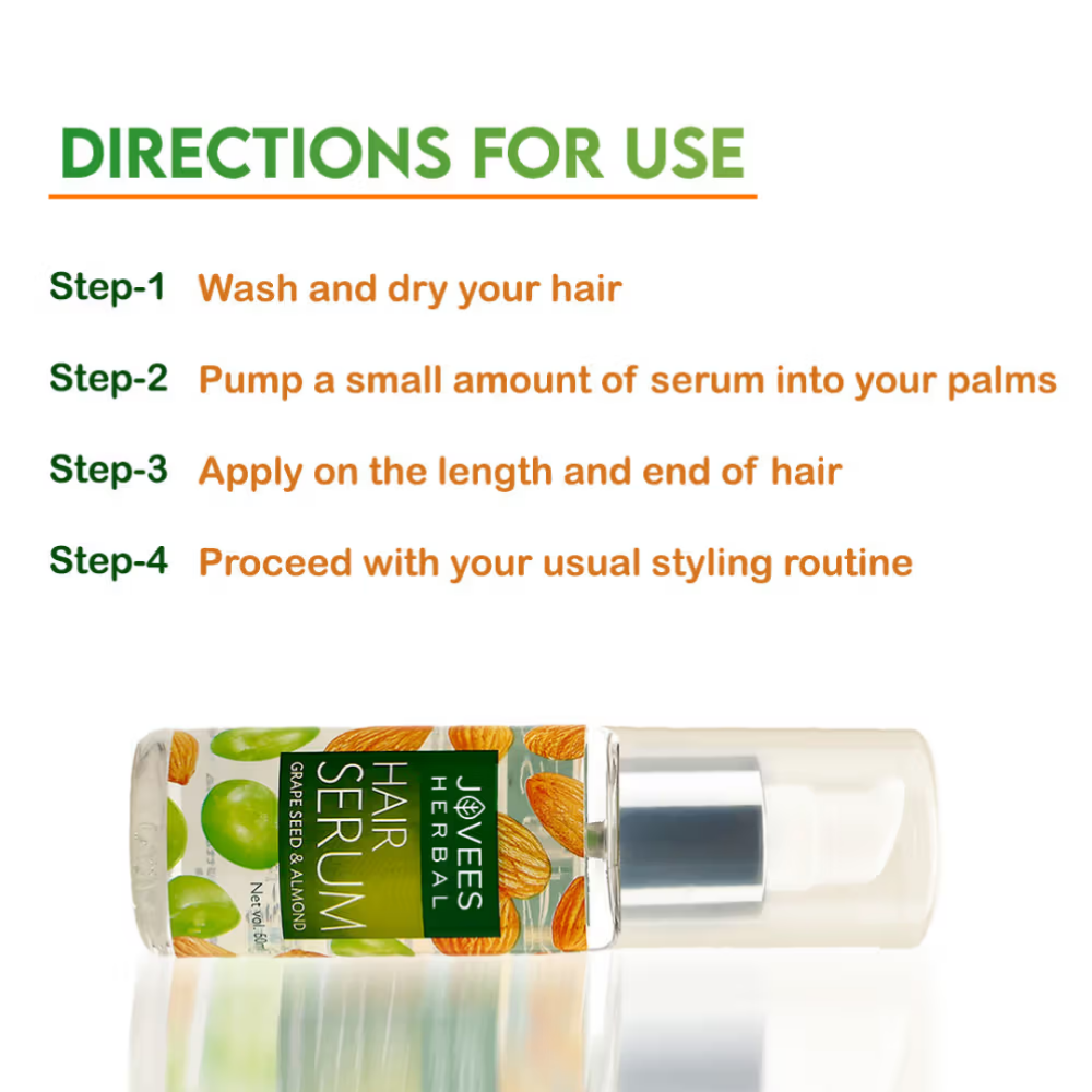 Jovees Grape Seed & Almond Hair Serum