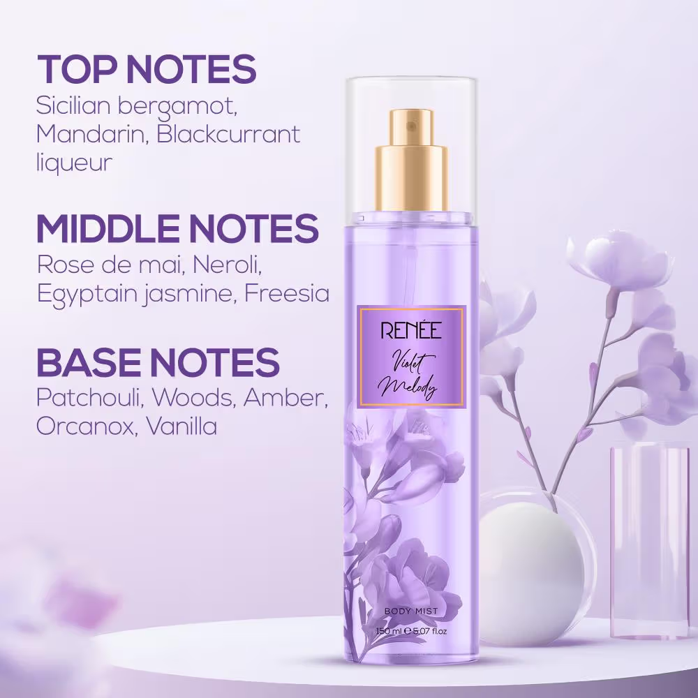 Renee Cosmetics Violet Melody Body Mist For Her