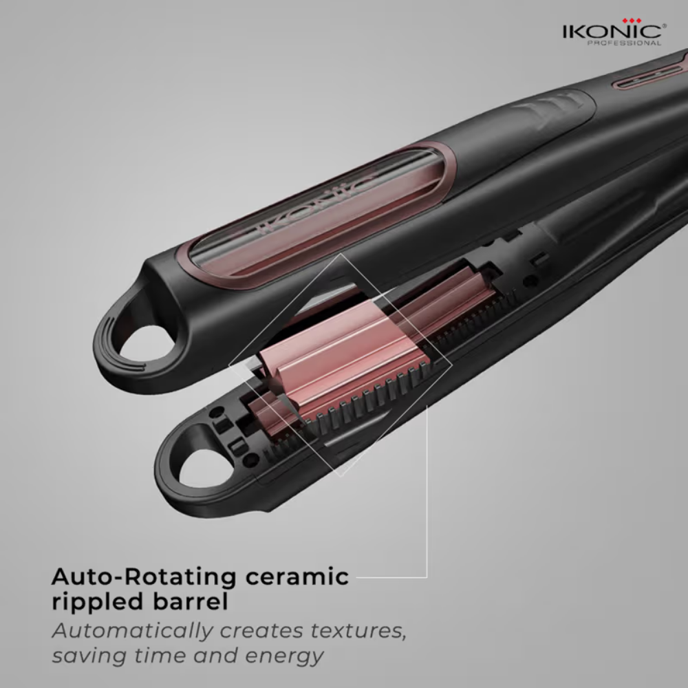 Ikonic Professional Super Hair Crimper - Grey