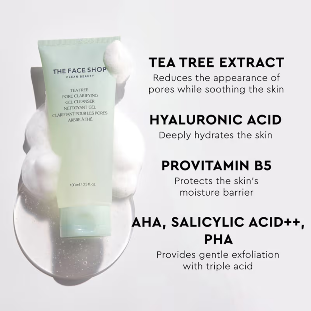 THE FACE SHOP Tea Tree Gel Cleanser