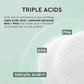 The Face Shop Tea Tree Korean Toner Pads with AHA, Salicylic Acid (BHA) & PHA for Acne & Oily Skin