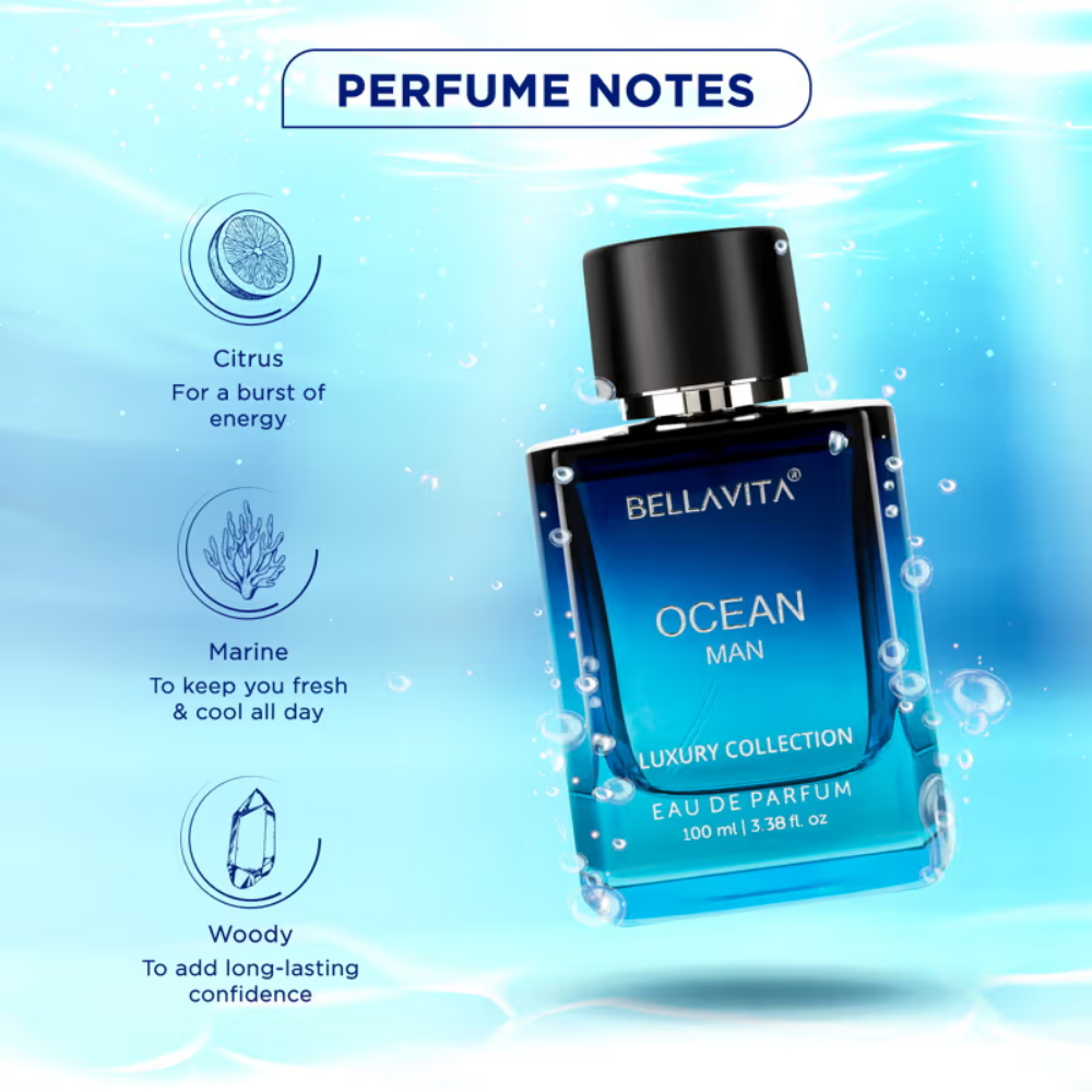 Bella Vita Organic Ocean Man Perfume For Him