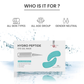 O3+ Hydro Peptide Hydrogel Eye Patch Mask With Collagen & Hyaluronic Acid For Dark Circles