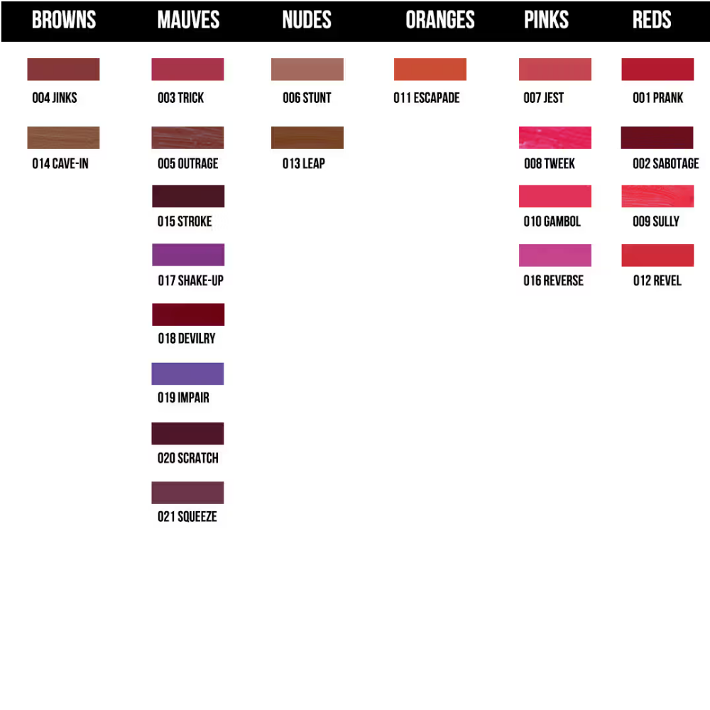Colorbar Matte Me As I Am Lipcolor